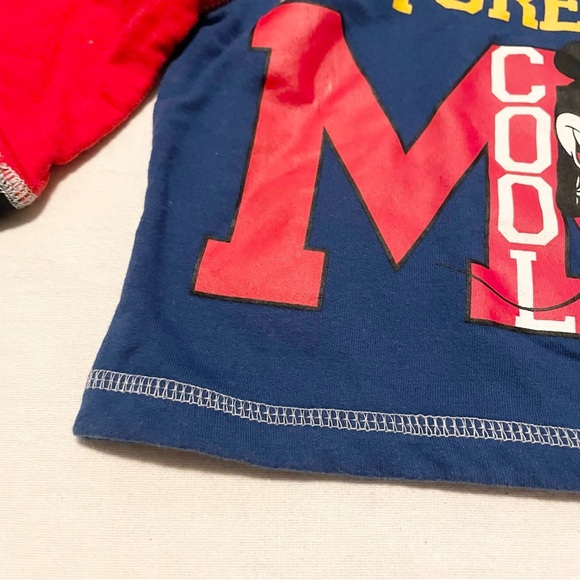 Disney Baby Mickey Mouse Long Sleeve Shirt  Size 3-6 Months - Picture 7 of 16